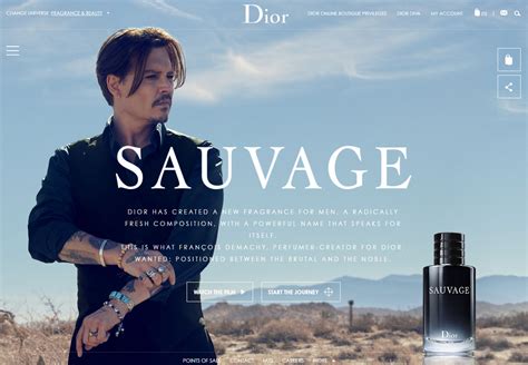 sauvage dior action|dior sauvage website.